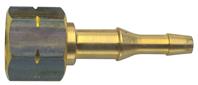 Sievert Vast Slangnippel 3/8 L voor slang O5 8mm - 709180 709180