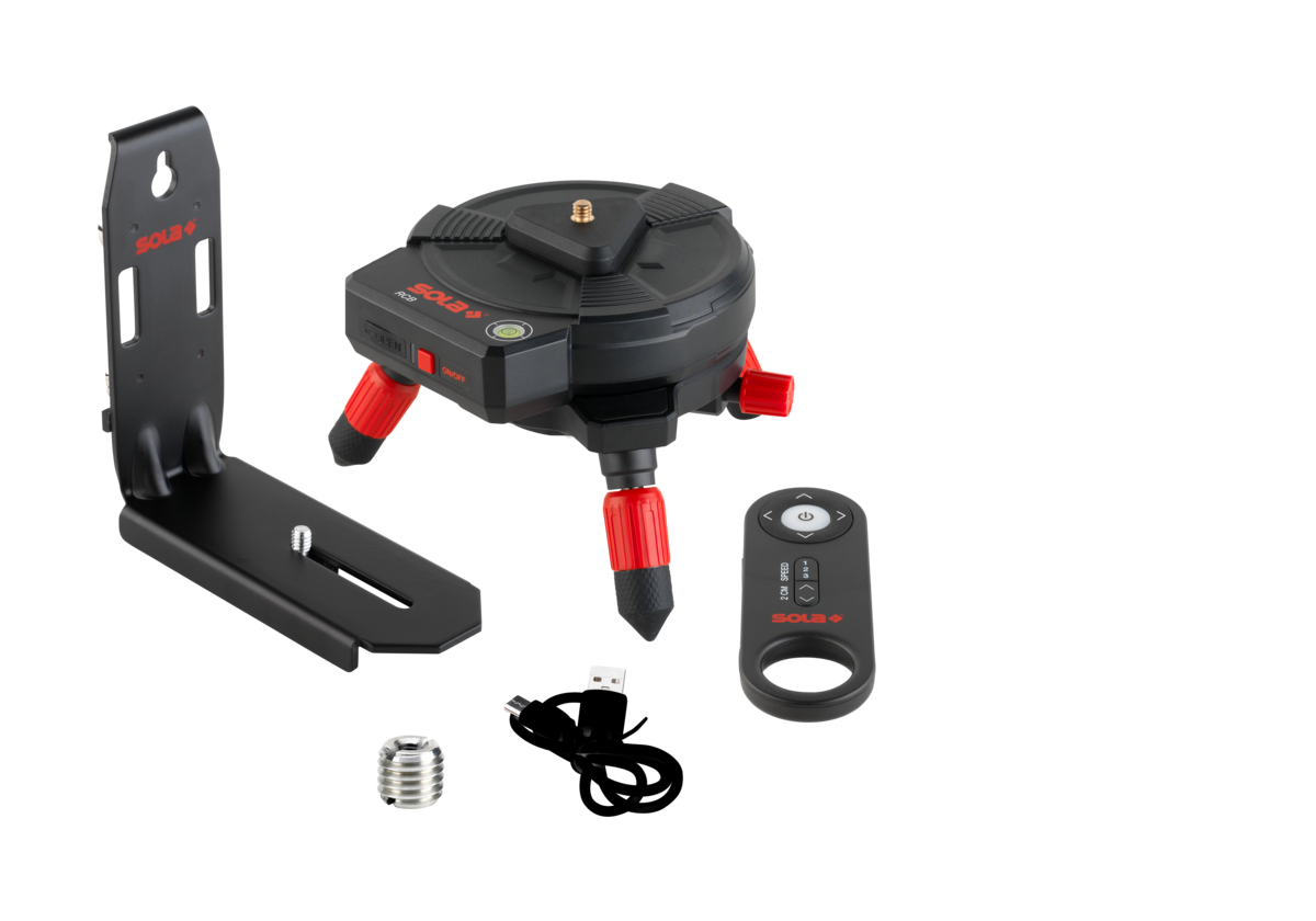 Sola RCB Autobase set | elektrisch verstelbare laserhouder - 71122401 afbeelding