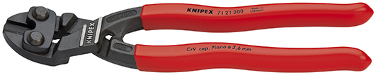 Knipex Boutensnijtang Cobolt 20° | gebogen kop - 7121200