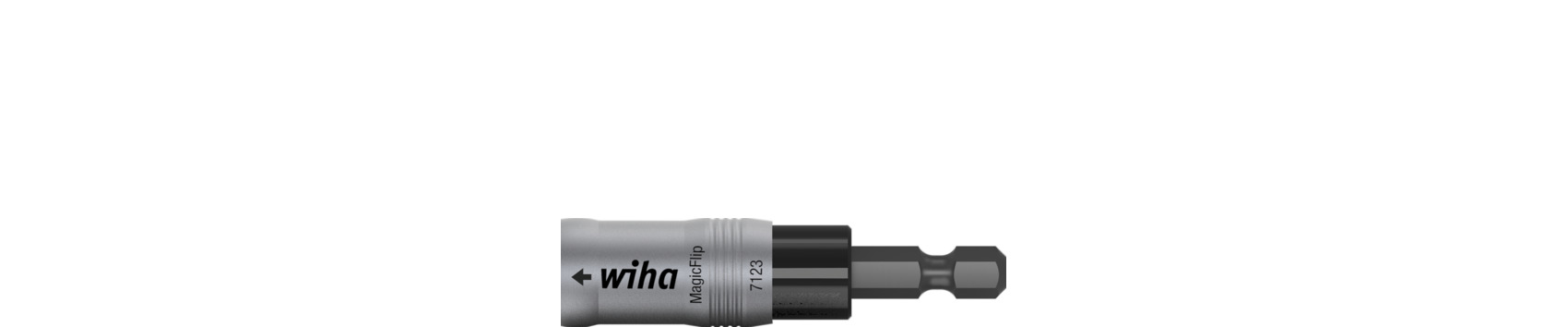 Wiha 7123921 Bithouder MagicFlip Force magnetisch met ringmagneet, 1/4" in box 62 mm - 36800