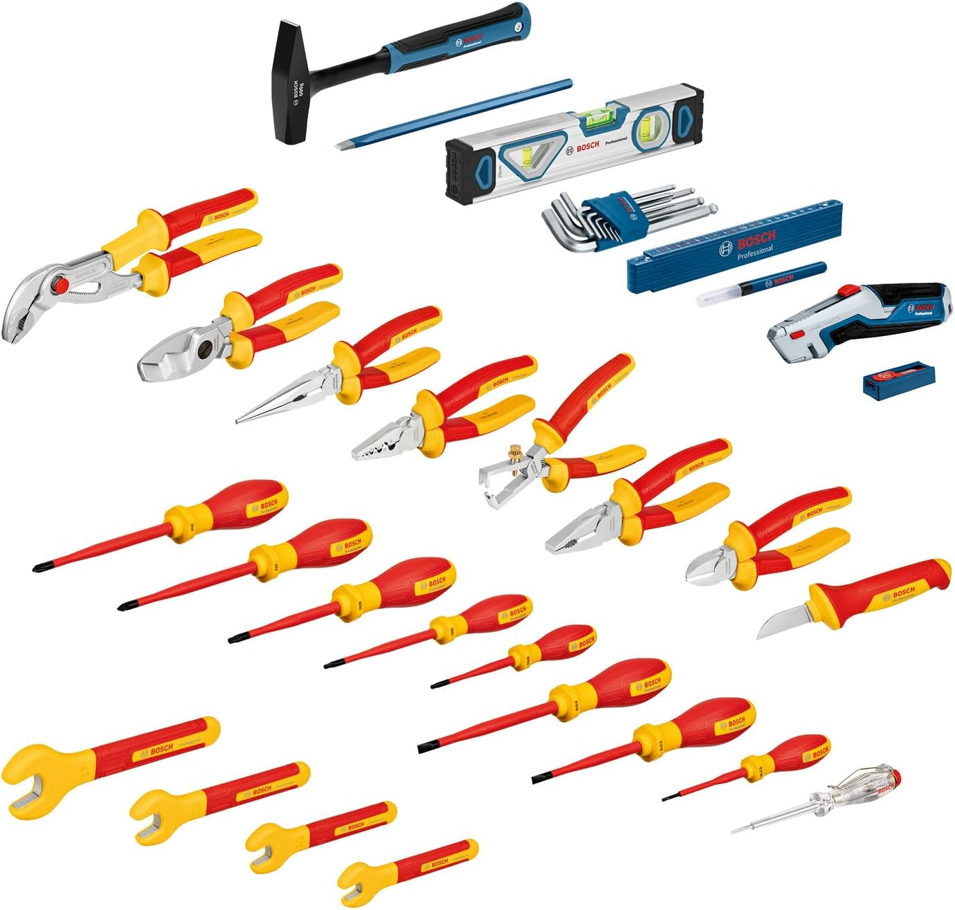 Bosch Blauw Elektricienskoffer | 37-delig - 1600A02NG4