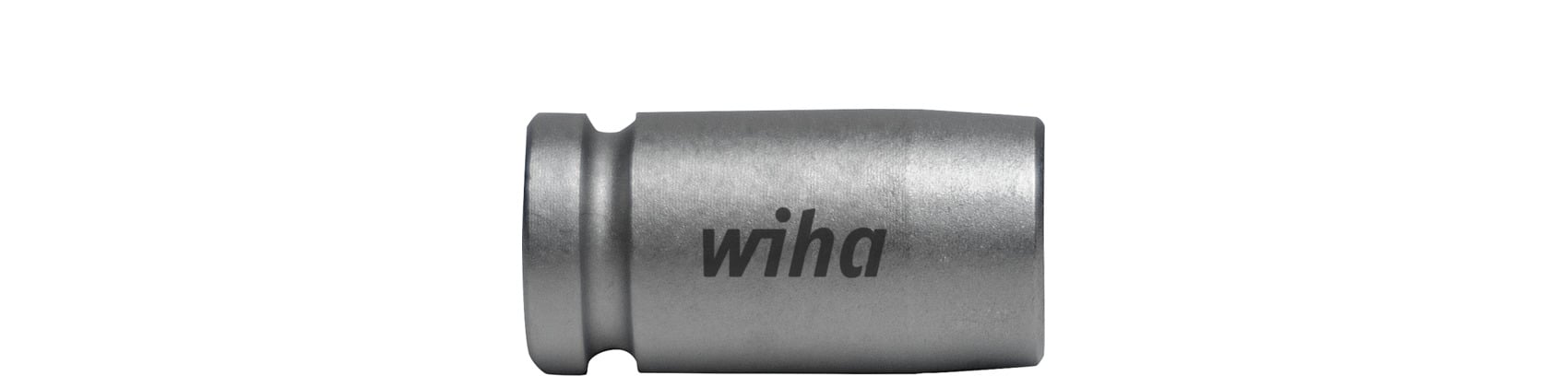 Wiha 72011414 Verbindingsstuk met borgring buitenzeskant, buitenvierkant G 6,3 + G 10 + G 12,5 1/4 - 01924
