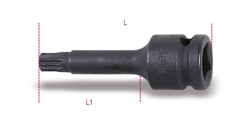 Beta 720Xzn M8-Slagdoppen Met Xzn® Profiel - 007201508