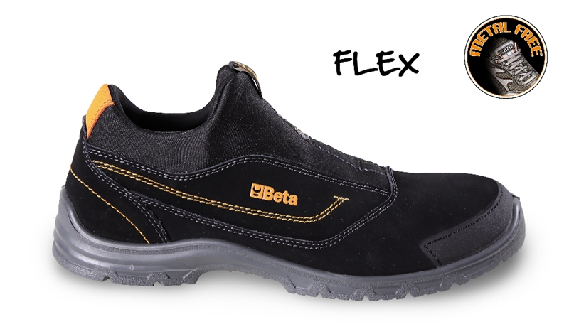 Beta BetaWORK Actieve nubuck moccasin, waterafstotend, met schuurbestendig inzetstuk op het neusgedeelte. 7215FN 36 - 072150136