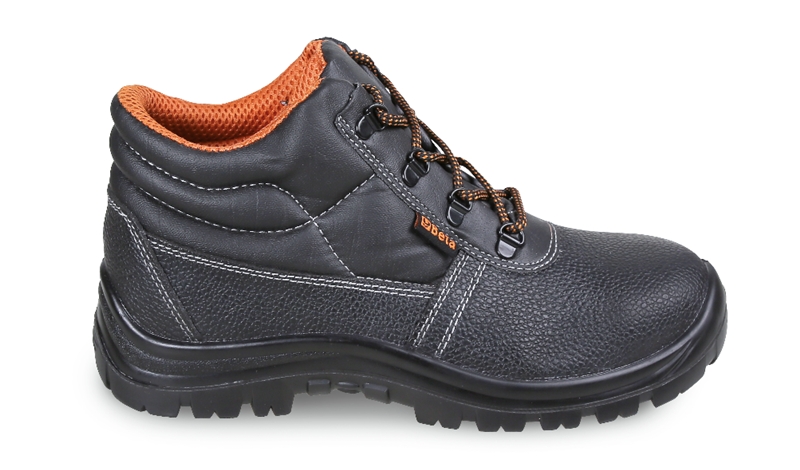 Beta 7243Bk 35-Leren Enkelschoen Waterafstotend - 072431235