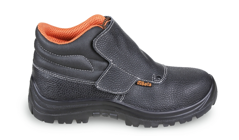 Beta 7245Bk 45-Rijgveter Leren Enkelschoen - 072451245