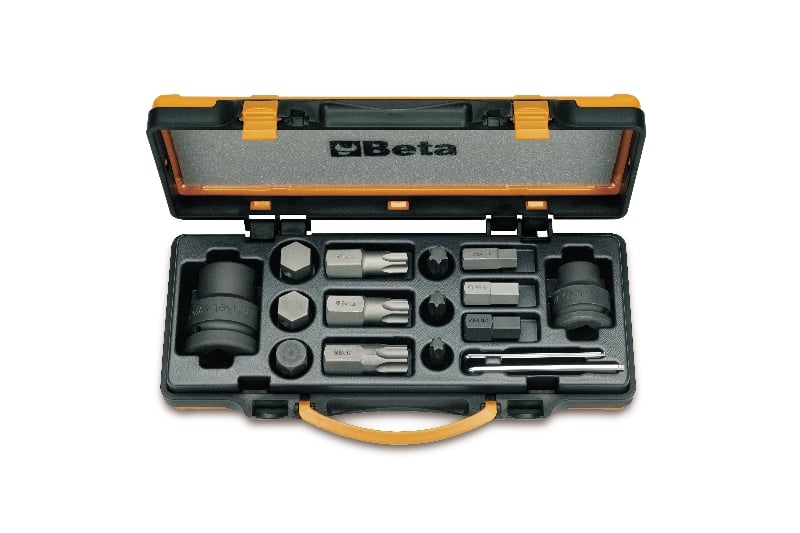 Beta 12 slag bits en 4 accessories 727/C16 - 007270900