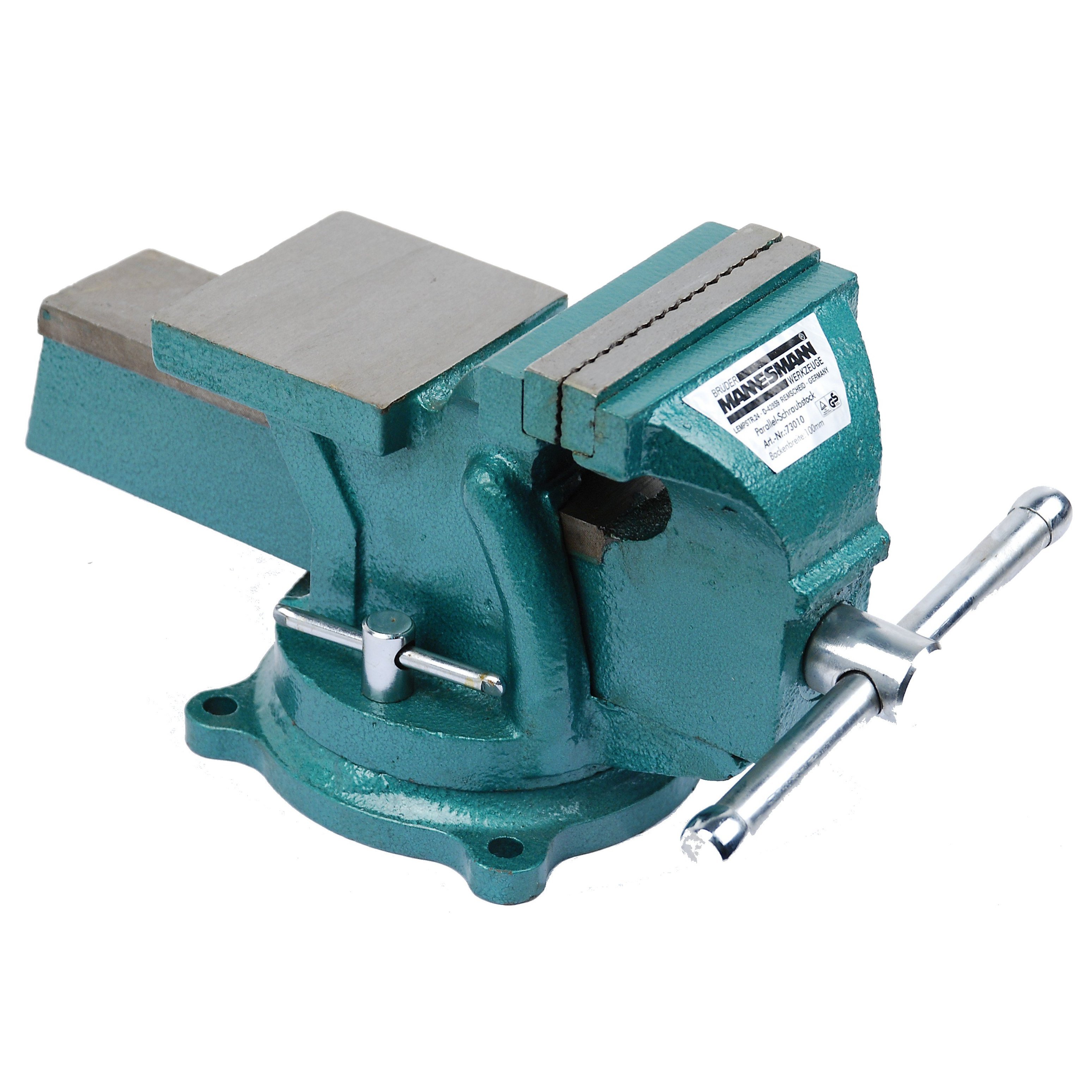 Brüder Mannesmann Bankschroef draaibaar 100 mm (Hobby) - 73010