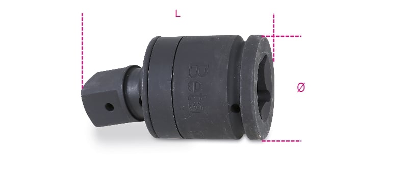Beta 730/25-Slagdop 1.1/2" Cardangewricht - 007300830