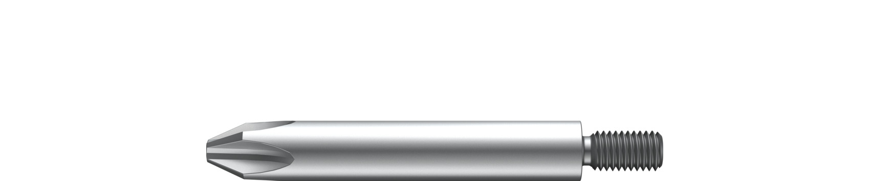 Wiha 73410245 Bit met schroefdraad Phillips UNF 10/32" PH2 - 01947