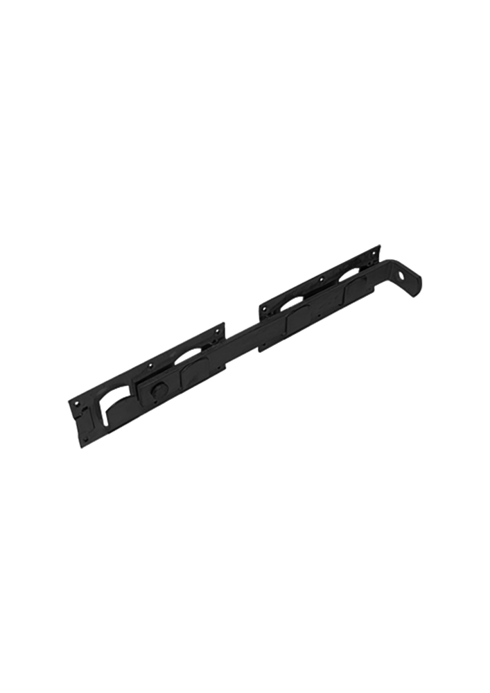 GB overslaggrendel 450x70x8 mm epoxy zwart etiket | 1 stuk - 17274429