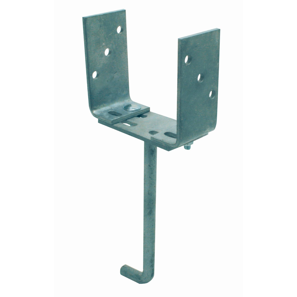 GB pergolasteun verstelbaar 69-135 grondpen 210x50 tvz etiket | 1 stuk - 17274459