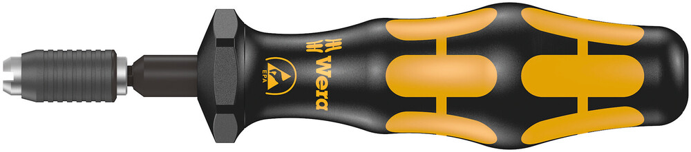 Wera 7455 ESD Kraftform Instelbare Momentschroevendraaier met standaardinstellingen met Snelwisselhouder, 0,1 - 0,34 Nm - 1 stuk(s) - 05074826001 afbeelding