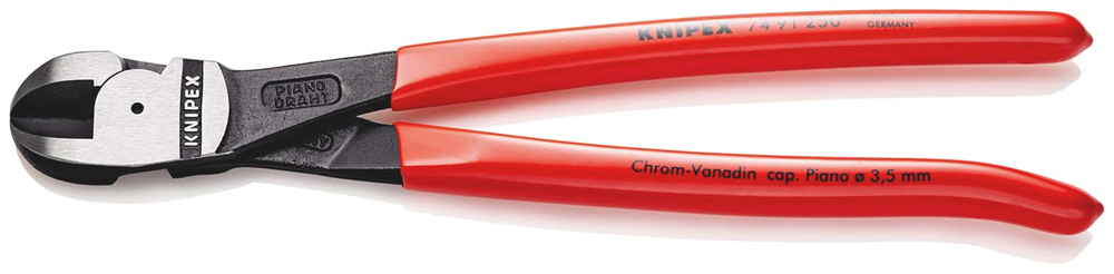 Knipex Mechanicatang | 200 mm Lengte | Kunststof Bekleed | Zwart Geatramenteerd - 74 91 250 SB