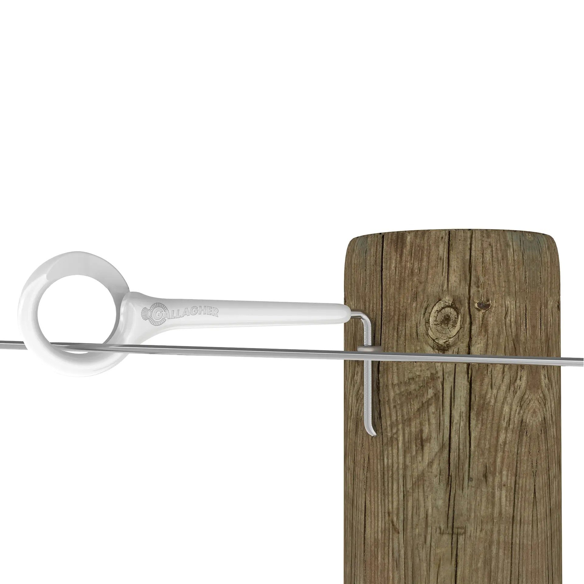 Gallagher Afstandisolator ring top 17,5 cm hout (5) - 751122