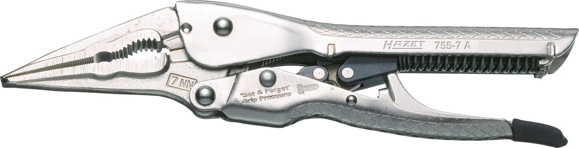 HAZET Griptang · zelfinstellend 755-7A · Lengte: 192 mm
