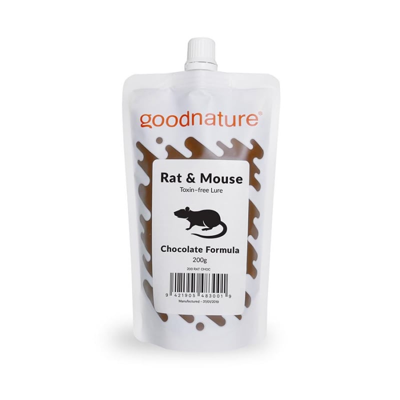 Goodnature Ratten en Muizen Lokstof Chocolade | Zak 200gr | 10 stuks | gifvrij - 755015