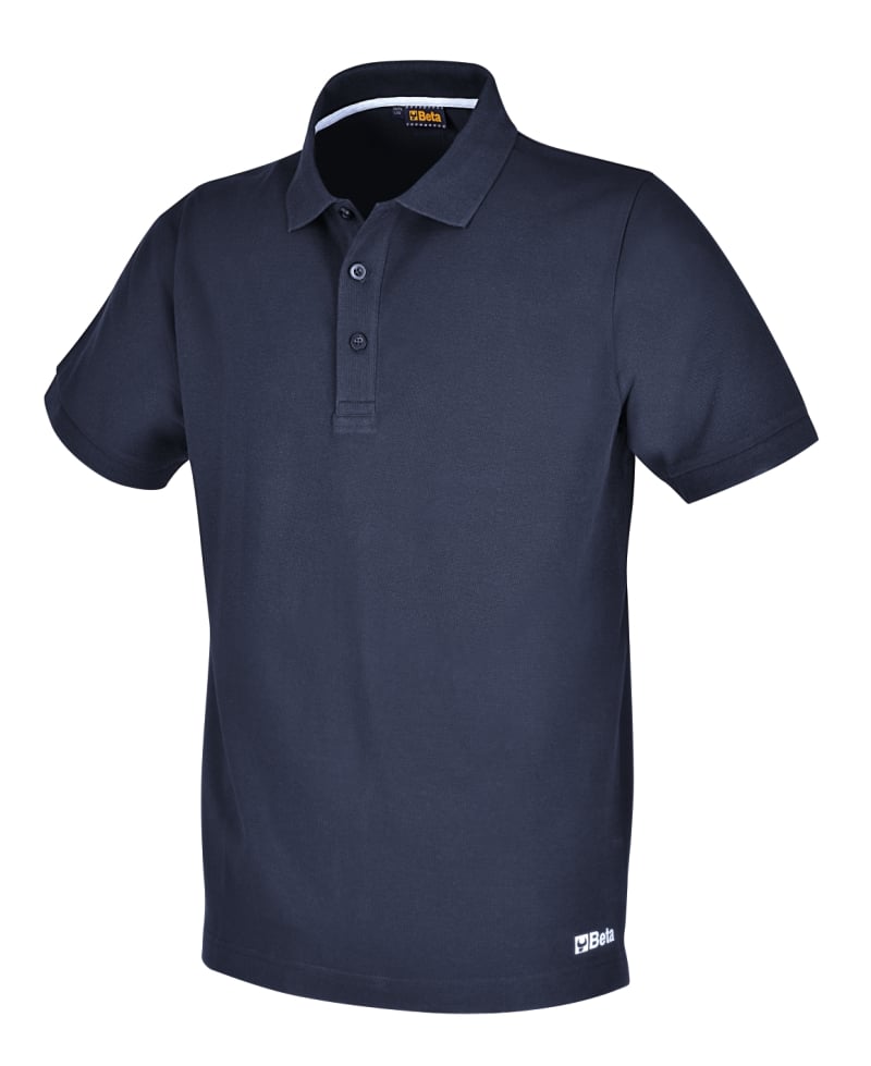 Beta 7552Bl XXL Drieknoops Poloshirt | Blauw - 075520305