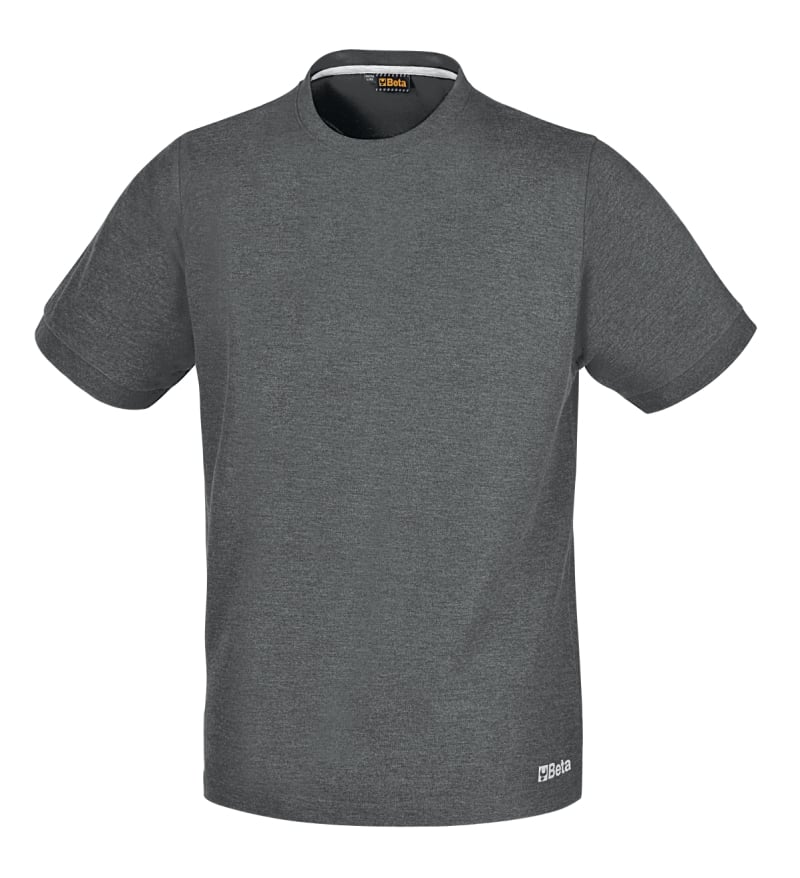 Beta 7553G L Werk T-Shirt | Melange Grijs - 075530403