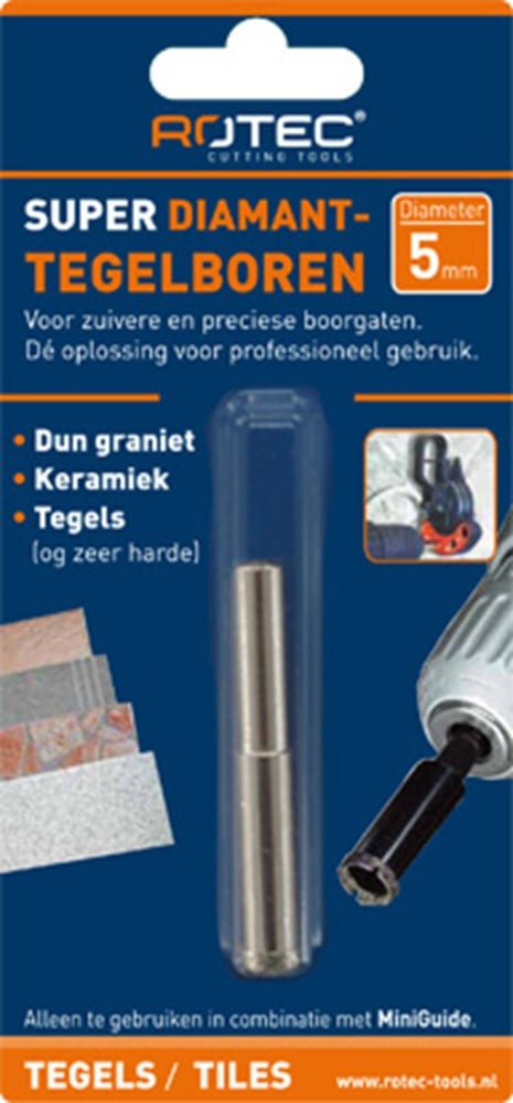 Rotec Diamant - tegelboor 10,0 mm - 7581000