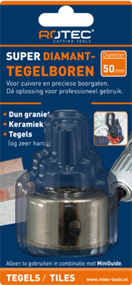 Rotec Diamant - tegelboorkroon 38,0 mm - 7590380