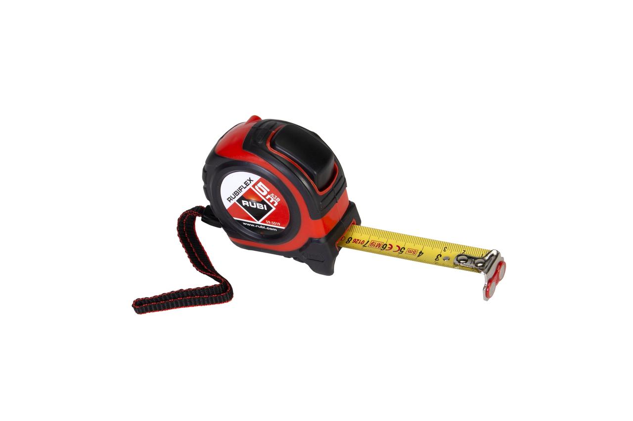 Rubi flex Rolbandmaat | 5 m | 19 mm 75901