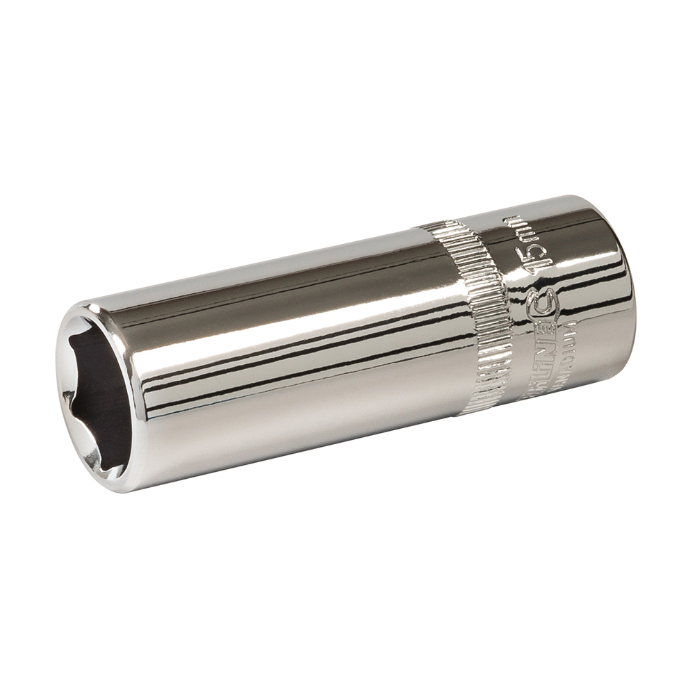 Silverline Diepe 3/8 6pt metrische zeskantdop 15 mm
