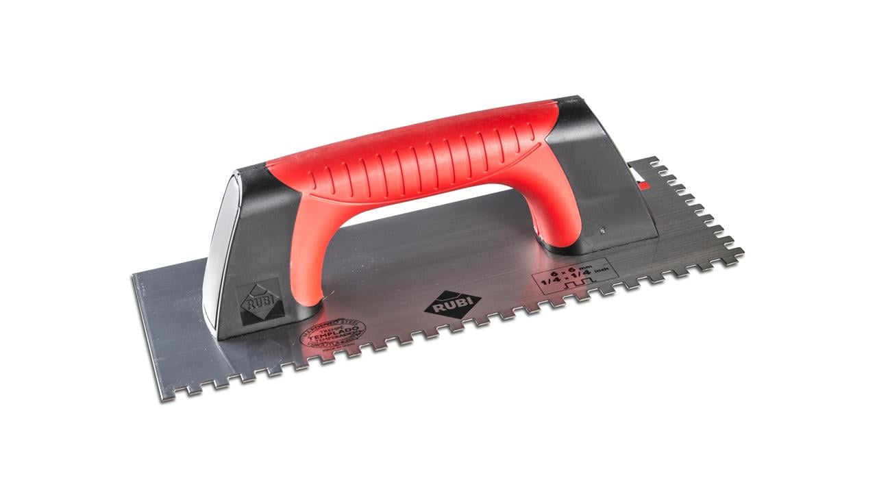 Rubi Lijmspaan Staal | Dichte flex Greep | 28 cm 6x6 mm 75955