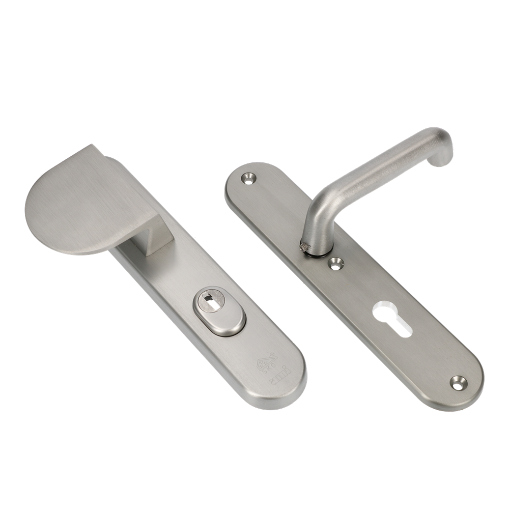 AMI Veiligheidsbeslag 250/50/1 Kt55 Deurdikte 90/83 Li + Deurkruk 356 Irox Archi-Design Deurdikte 38/42 - 623165