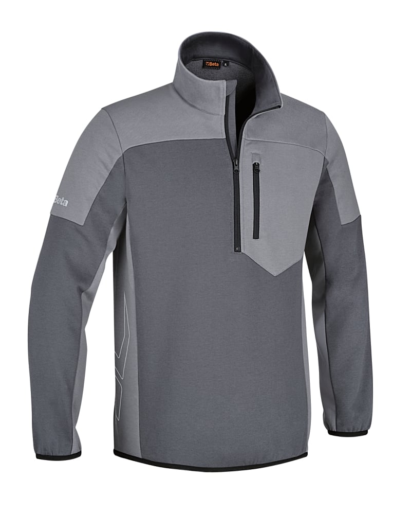 Beta 7643G XL Sweatshirt | Korte Rits - 076430004