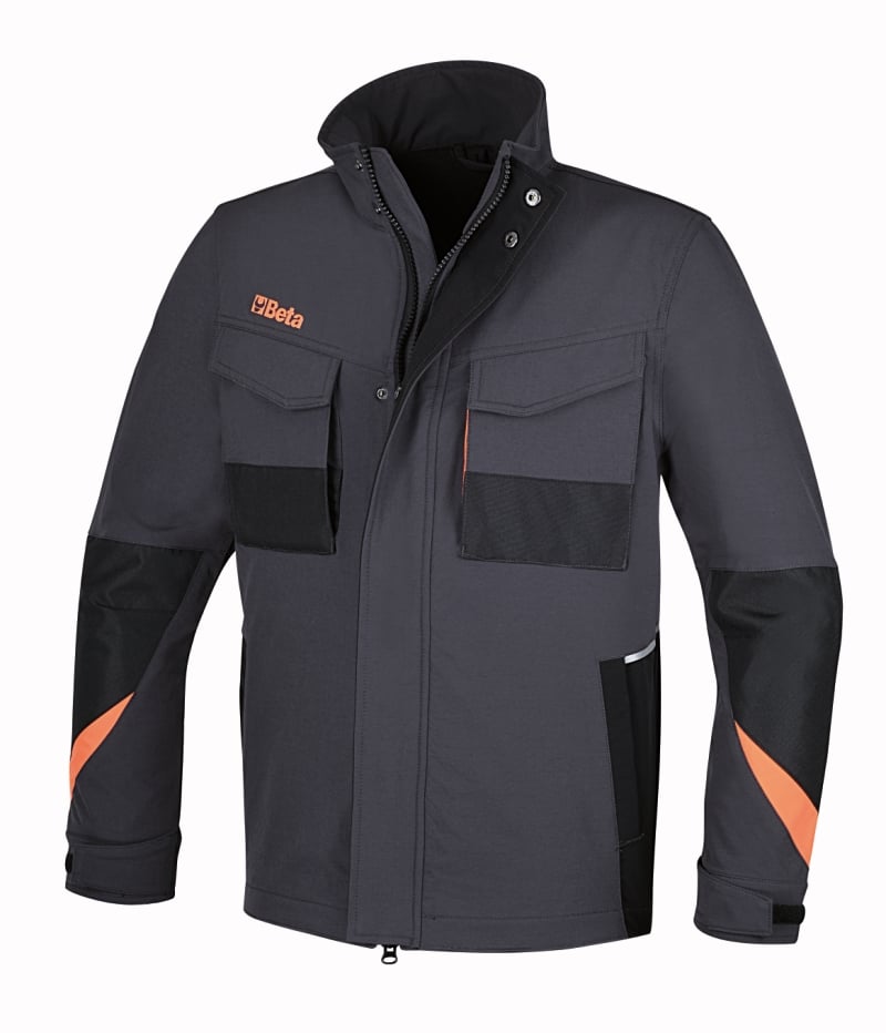 Beta 7653G XL Nylon Jack Grijs - 076530004
