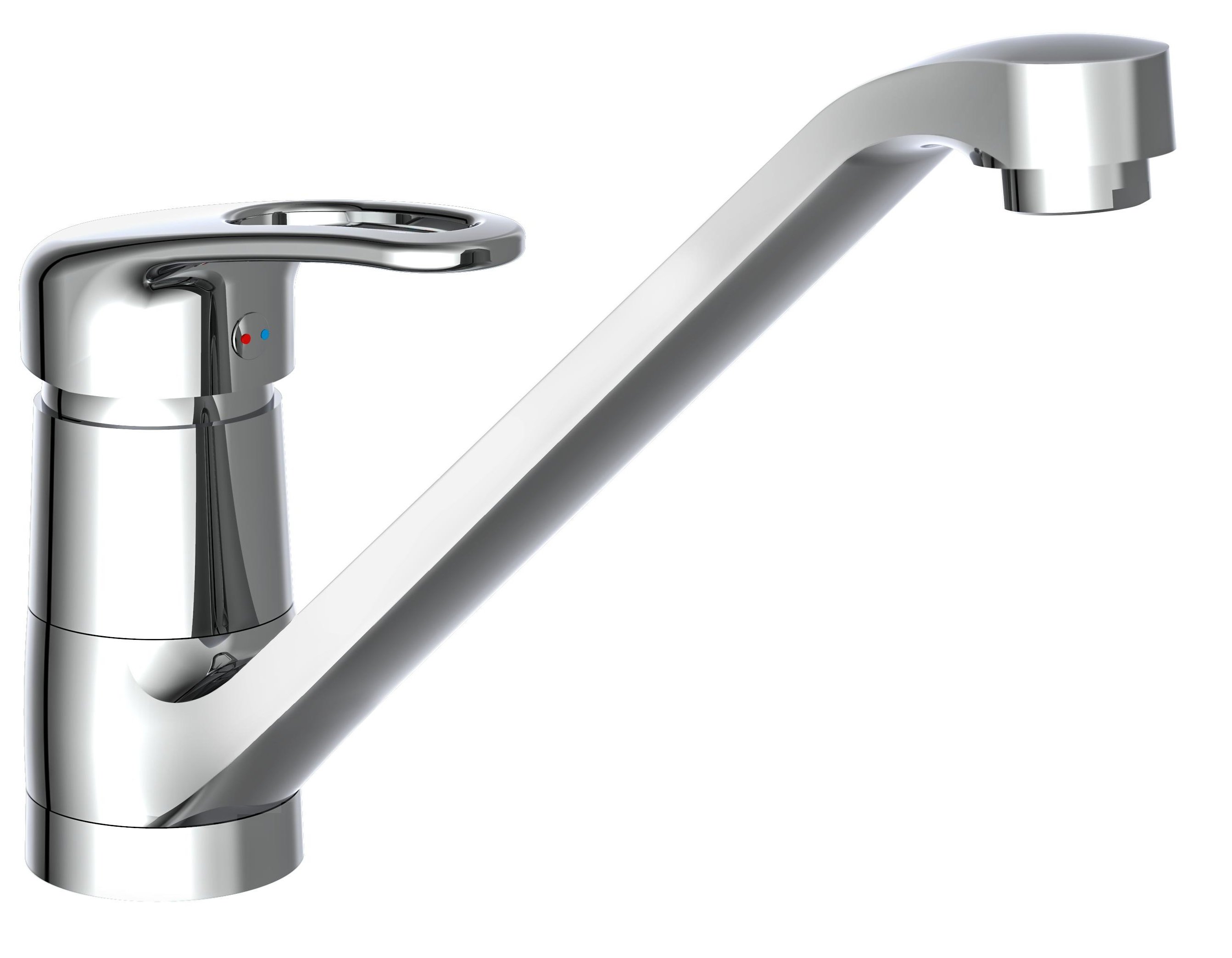 Schutte GRANDE ééngreepsmengkraan keuken | chroom
 - 77250 - 77250