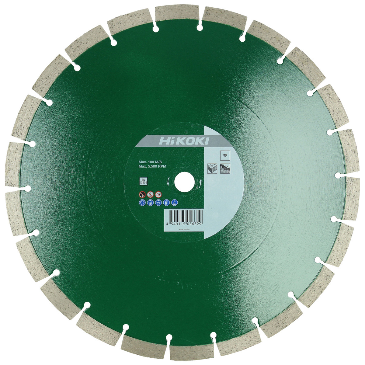 Hikoki Accessoires Diamant Zaagblad 350X25,4X15 Type Universal Economy Sintered - 773007
