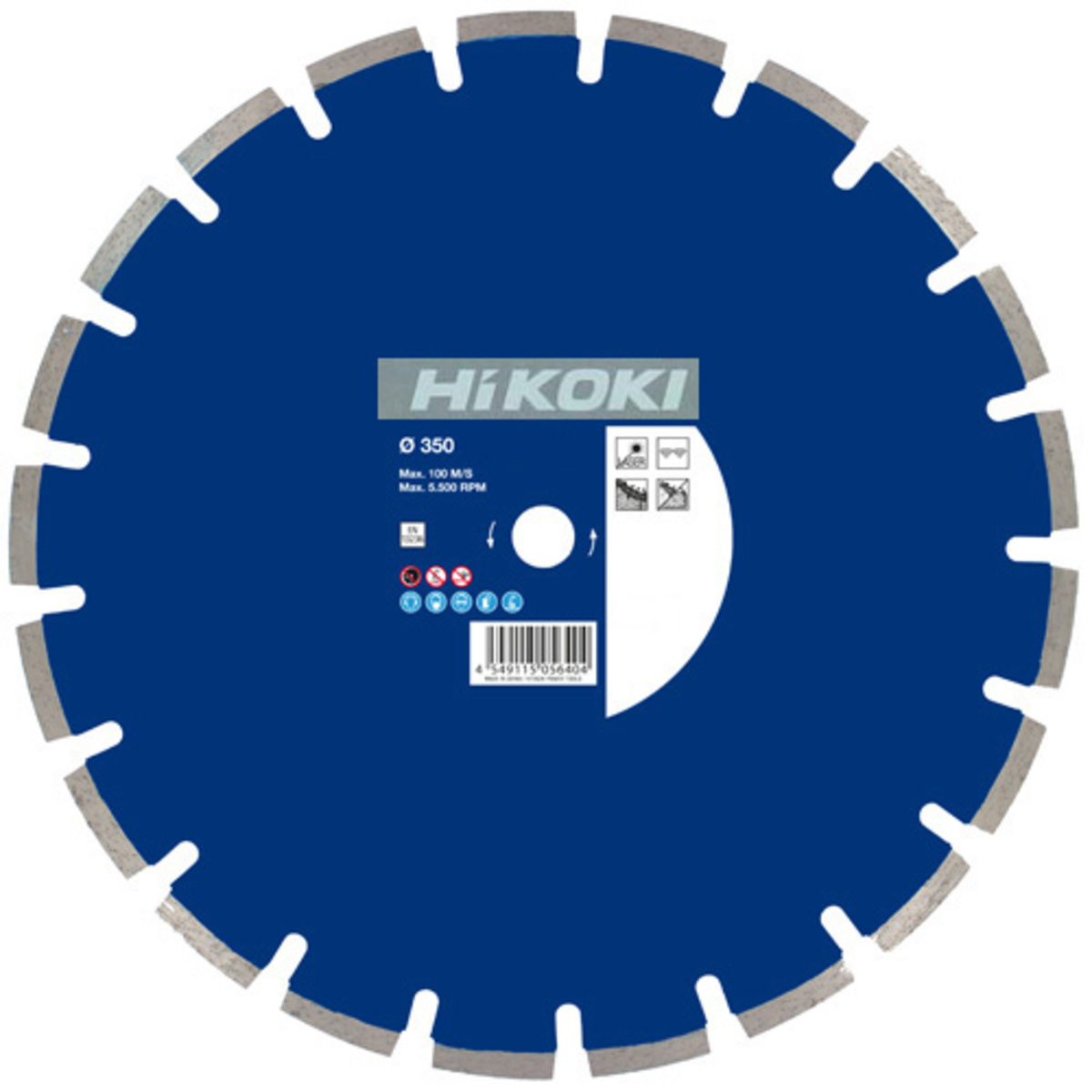 Hikoki Accessoires Diamant Zaagblad 300X20,0X10 Type Concrete Economy Laser - 773012