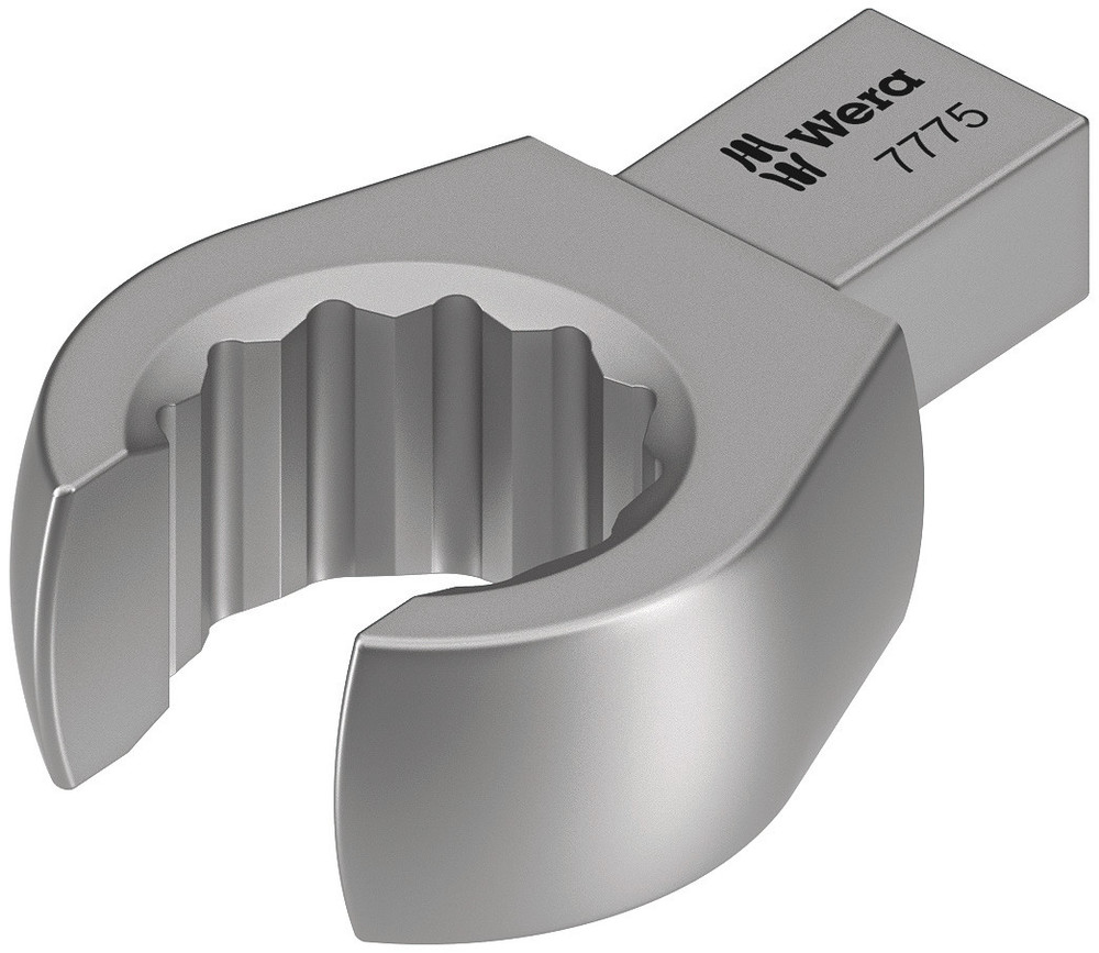 Wera 7775 insteek-ringsleutels, open, 9 x 12 mm, 19 mm - 1 stuk(s) - 05078657001