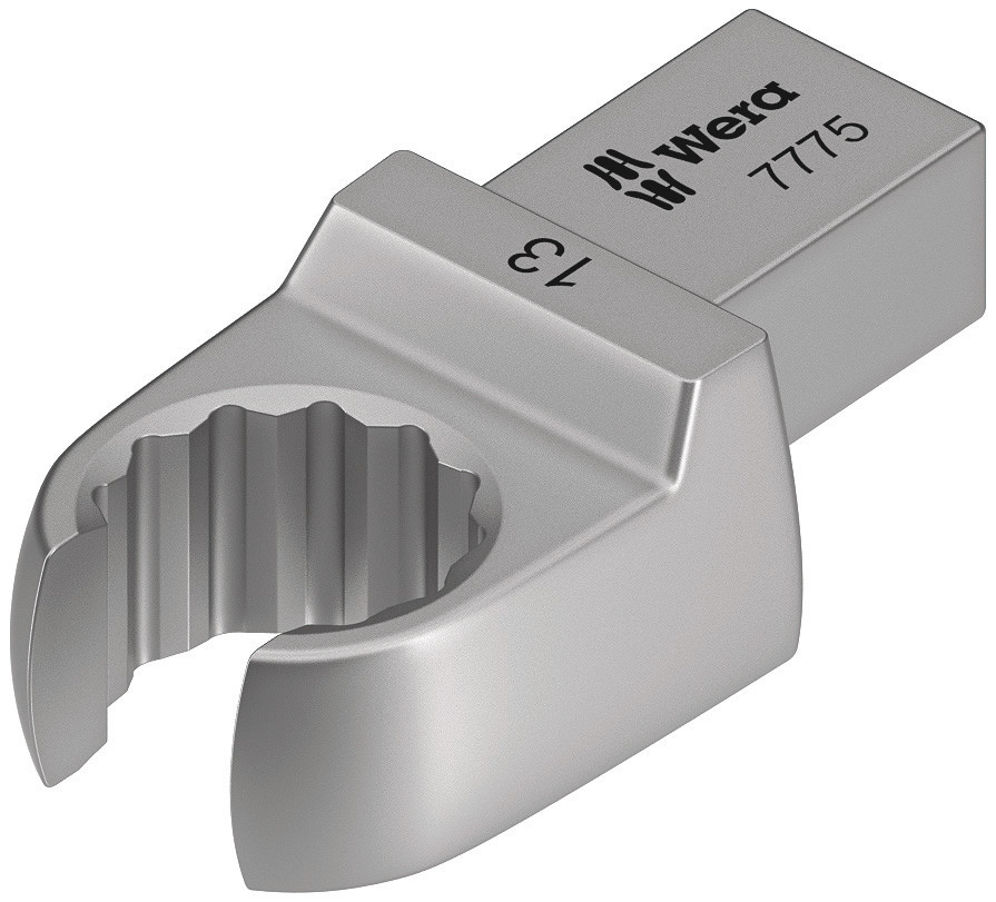 Wera 7775 insteek-ringsleutels, open, 9 x 12 mm, 12 mm - 1 stuk(s) - 05078652001