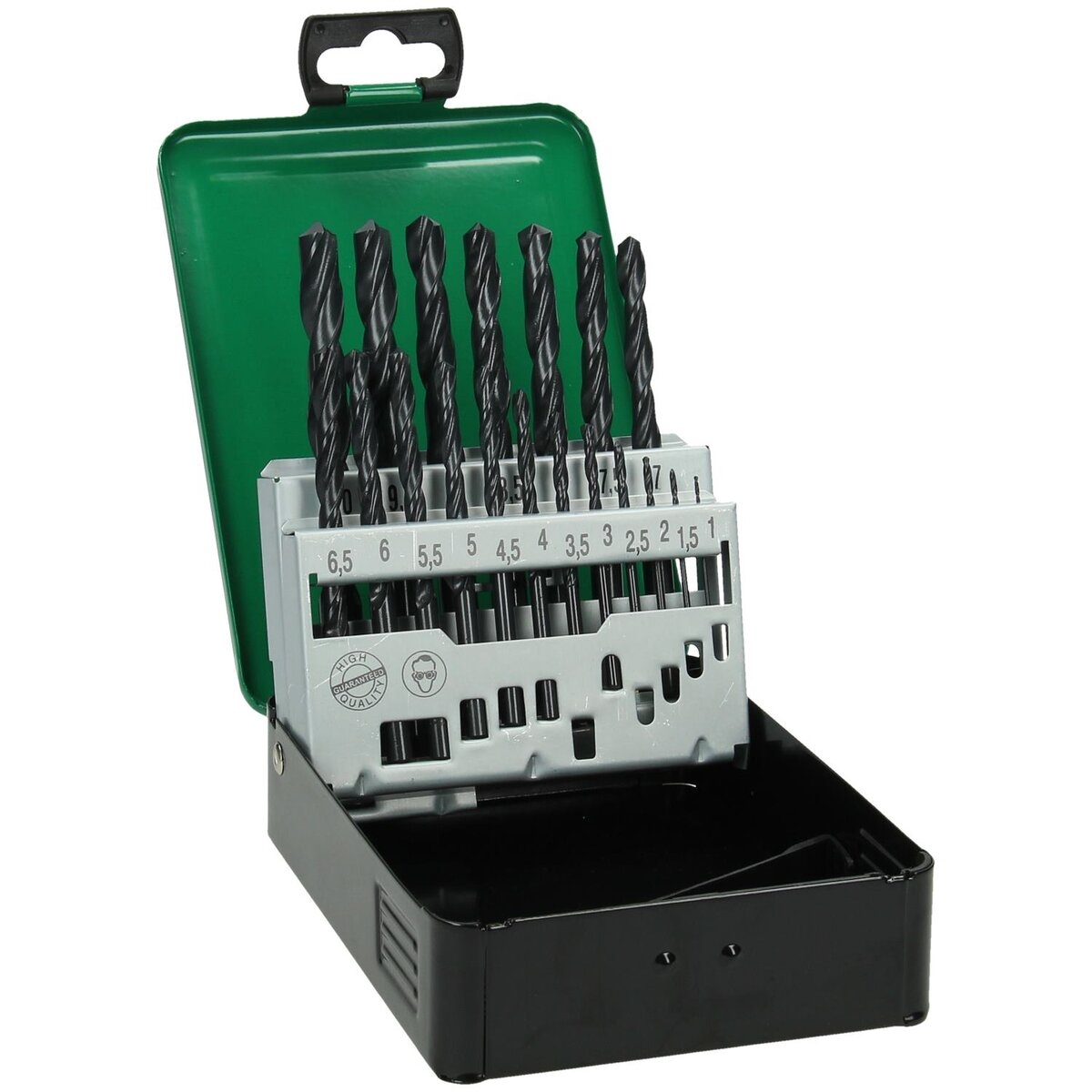 Hikoki Accessoires 19-Delige Metaalborenset HSS-R DIN 338 In Cassette - 780096