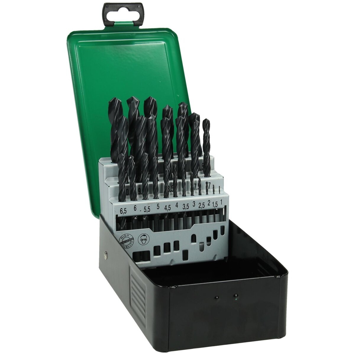 Hikoki Accessoires 25-Delige Metaalborenset HSS-R DIN 338 In Cassette - 780097