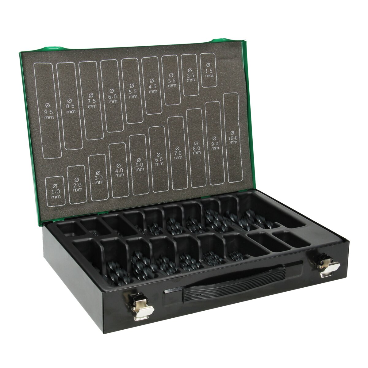 Hikoki Accessoires 170-Delige Metaalborenset HSS-R DIN 338 In Cassette - 780099