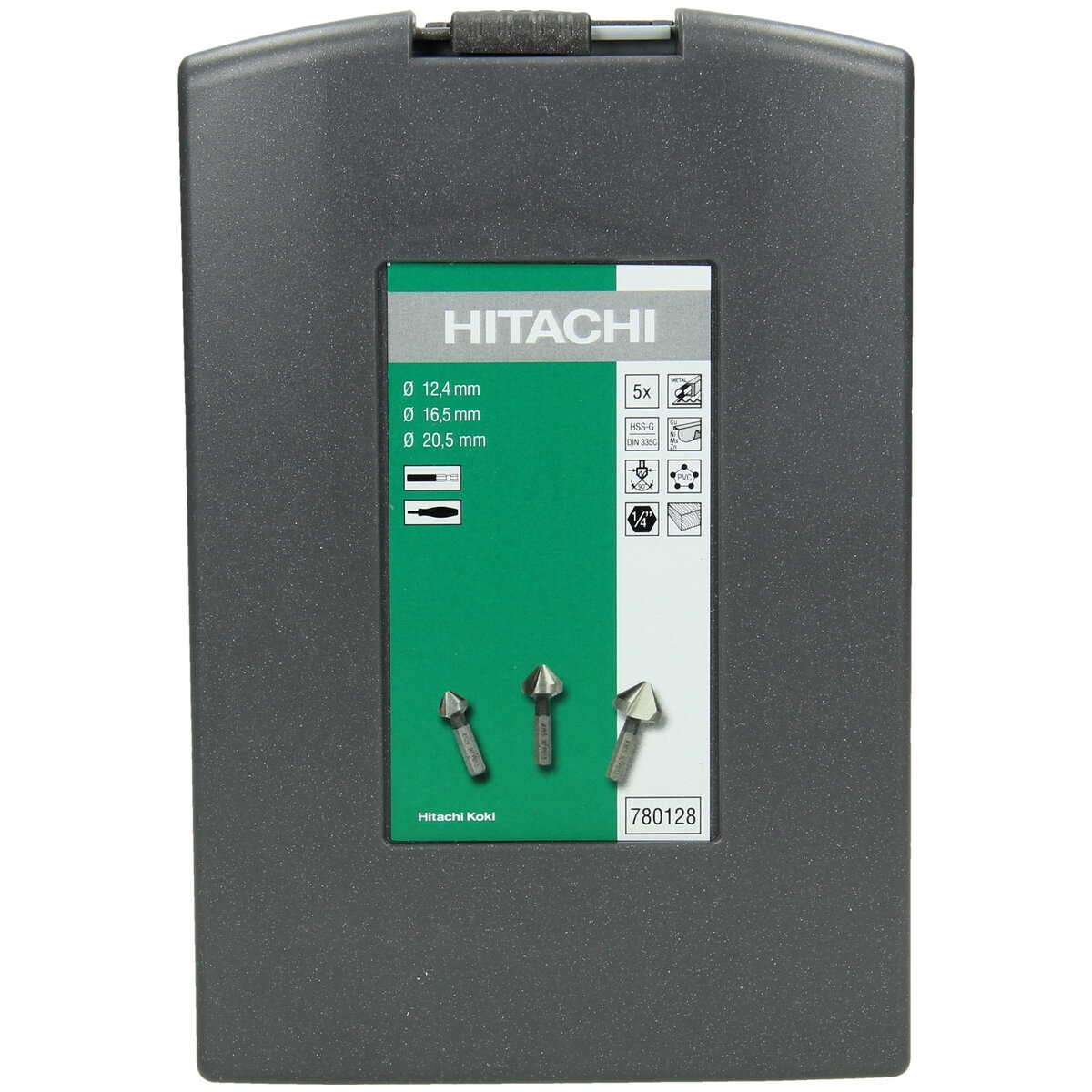 Hikoki Accessoires Verzinkborenset 5-Delig - 780128
