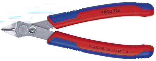 Knipex Electronic Super Knips© met meer-componentengrepen 125 mm - 7803125