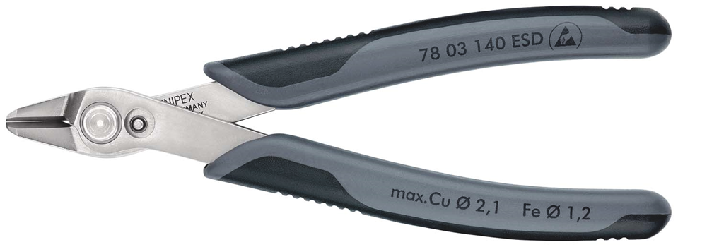 Knipex Electronic Super Knips® XL ESD | 140 mm Lengte | Meer-Componentengrepen - 78 03 140 ESDSB
