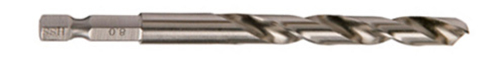 Hikoki accessoires Spiraalboor Hss-G Din 338 D. 4 0 Mm Met 1 4" Zeskant Aansluiting 780443