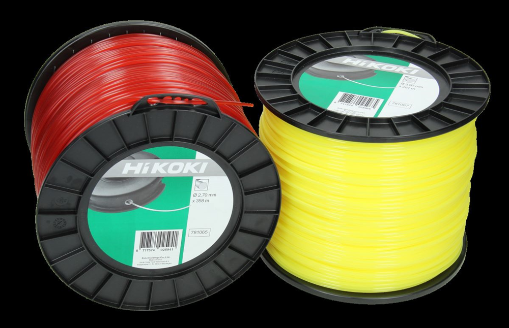 Hikoki Accessoires Nylon lijn | spiraalvormig | 2.4 mm | oranje | 262 meter 781082