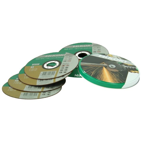 Hikoki Accessoires Doorslijpschijf In Blik 115X1Mm Voor Inox/ Metaal (10St) Hsp - 782308
