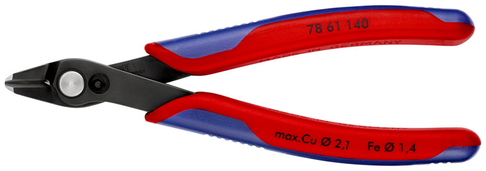 Knipex Electronic Super Knips® XL | 140 mm Lengte | Meer-Componentengrepen | Gebruineerd - 78 61 140 SB