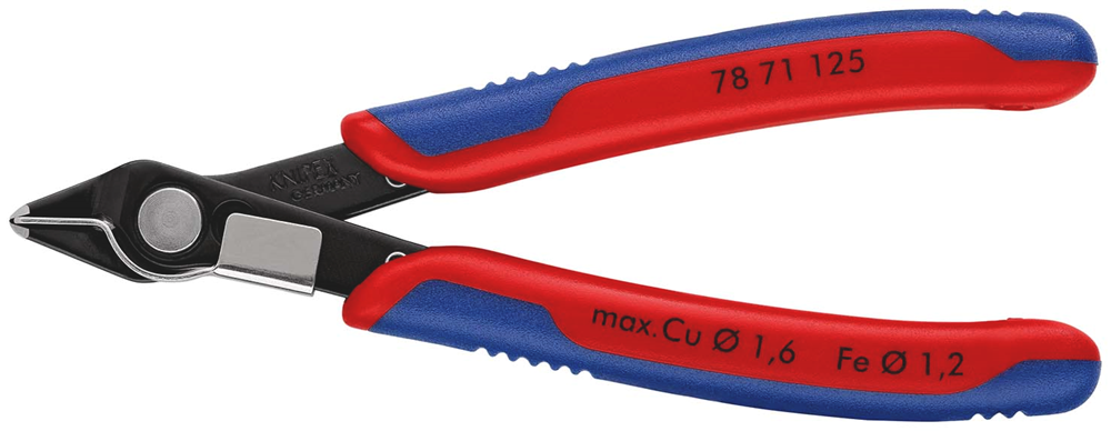 Knipex Electronic Super Knips® | 125 mm Lengte | Meer-Componentengrepen | Gebruineerd - 78 71 125 SB