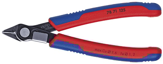 Knipex Electronic Super Knips© gebruineerd met meer-componentengrepen 125 mm - 7871125