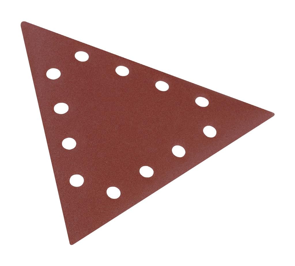 Scheppach Driehoek Schuurpapier K 80, 10 stuks - 7903800601