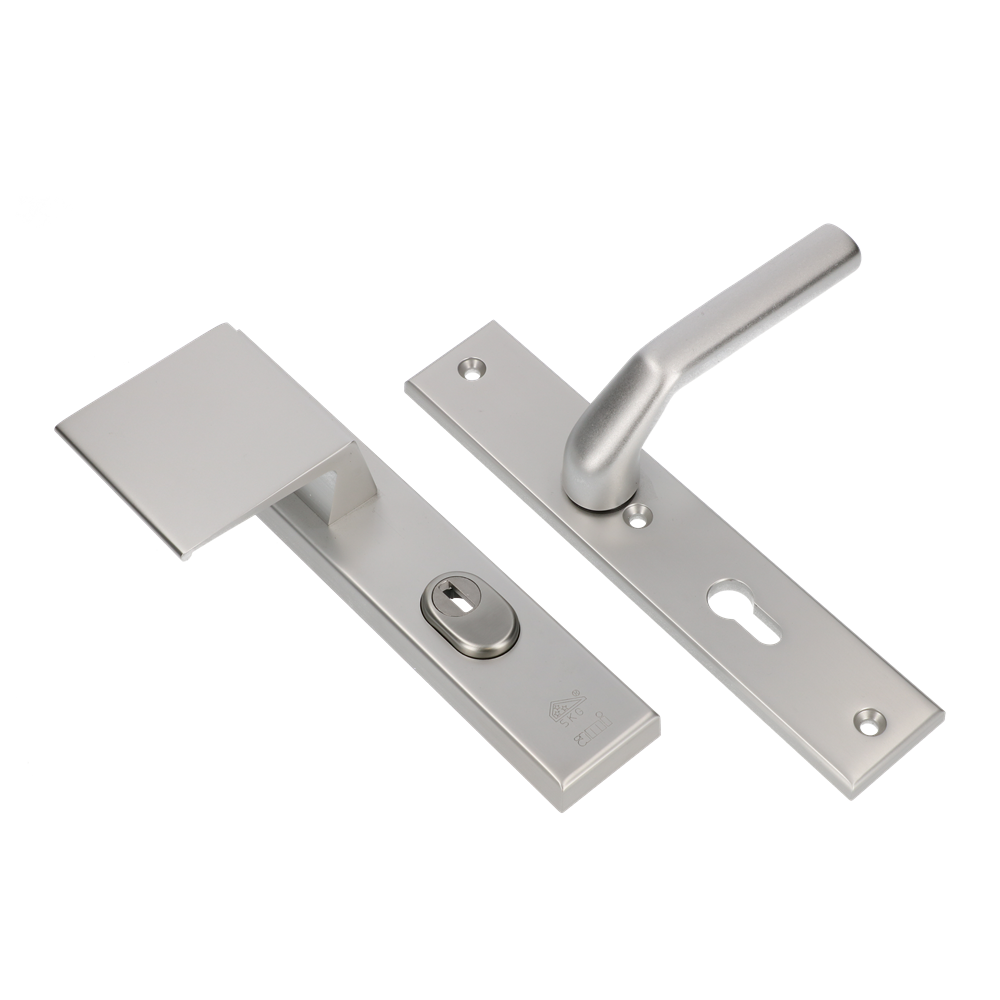 AMI Veiligheidsbeslag 251/50/15 Kt55 Deurdikte 90/80 Li, Deurkruk 379 Rotaveer Profielcilinder 55 F1 Deurdikte 38/42 Mm - 891611 afbeelding 1